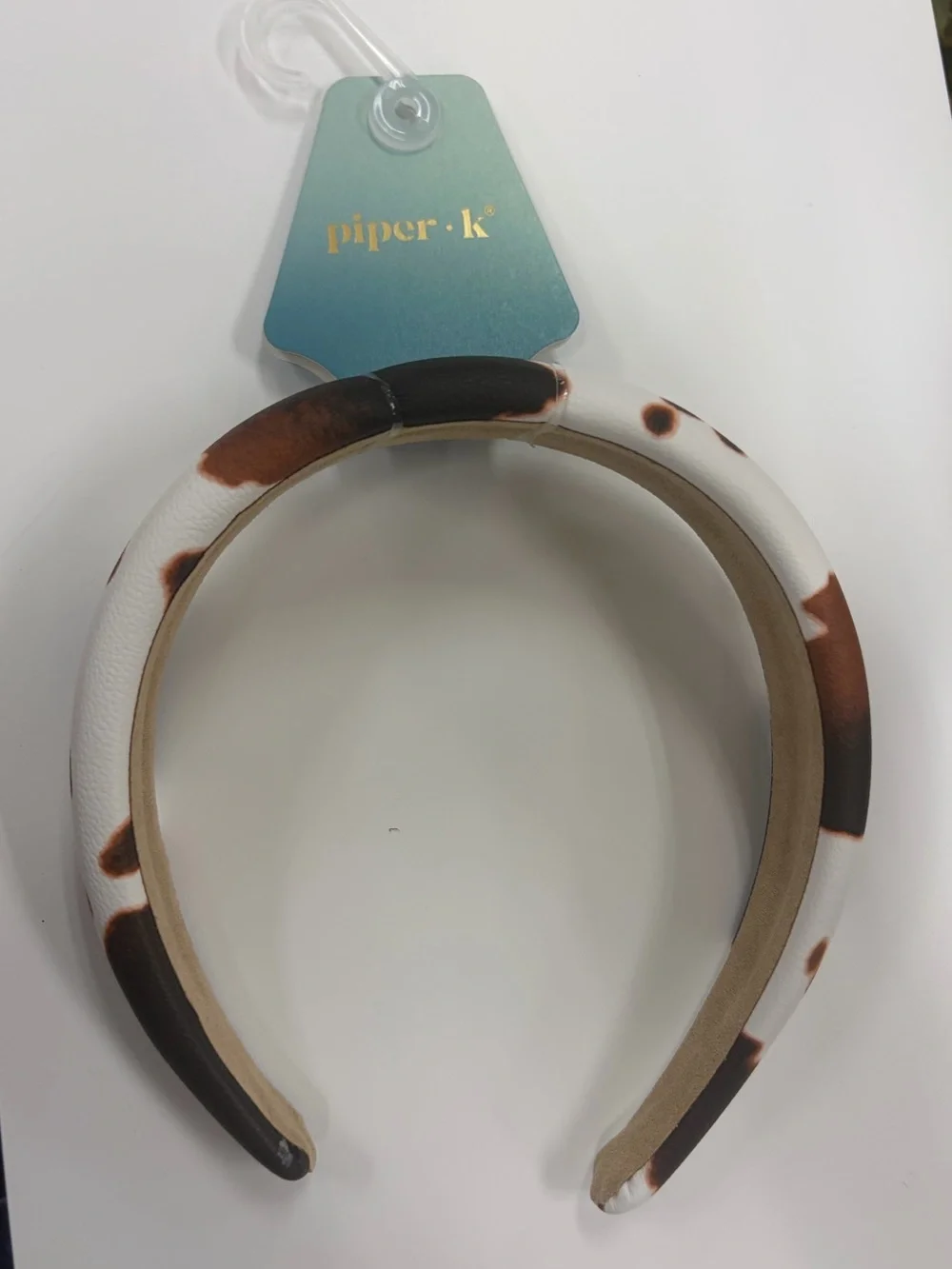NWT ⚜️🤎⚜️ PIPER K Halloween Metallic Spider Headband